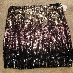 Brand new with tags Forever 21 sequin mini skirt